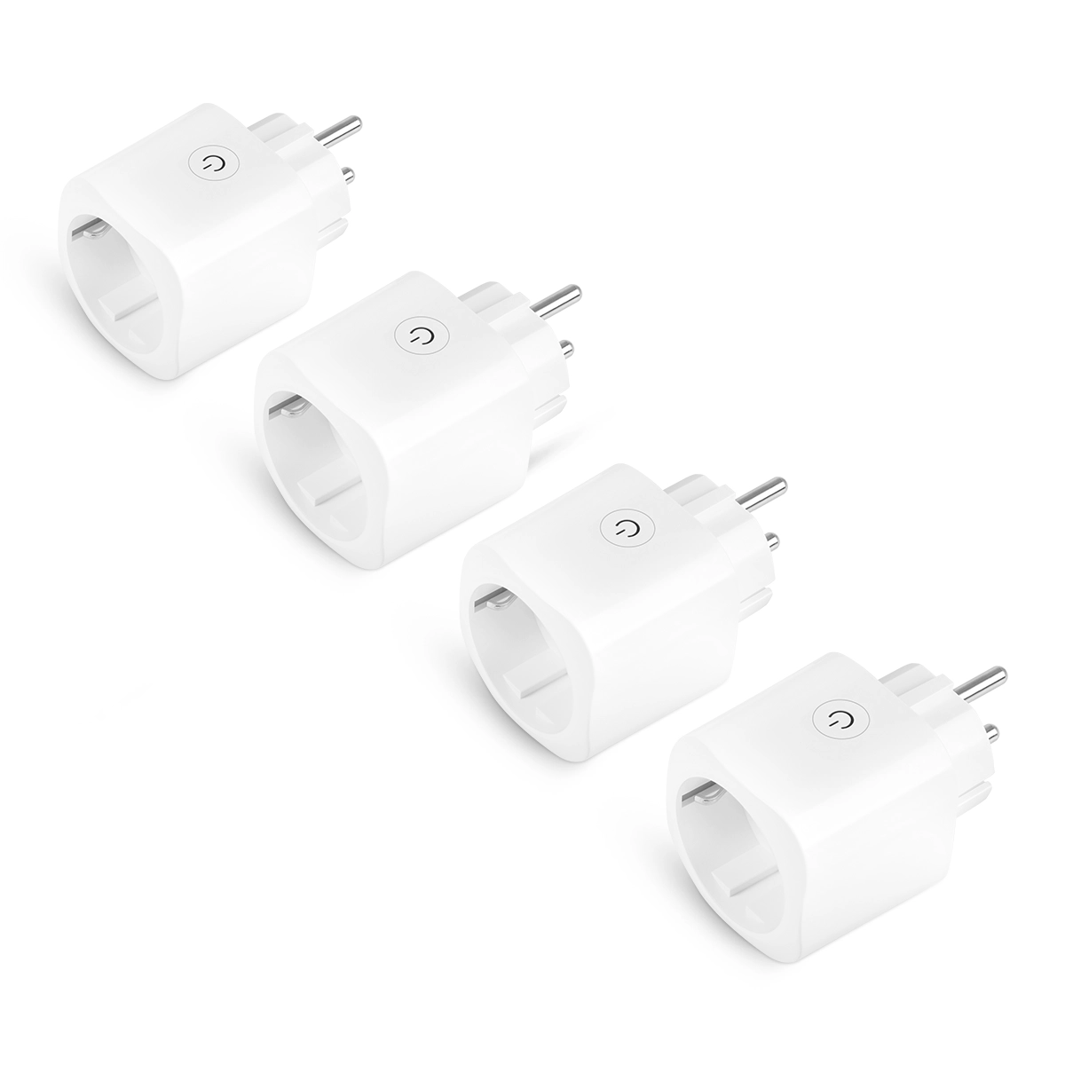 XCOAST Smart Home Steckdose WLAN 4er Set
