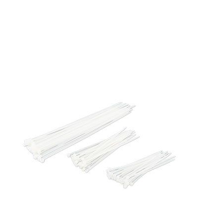 Eurotools Kabelbindersatz aus Nylon, 75 Stück