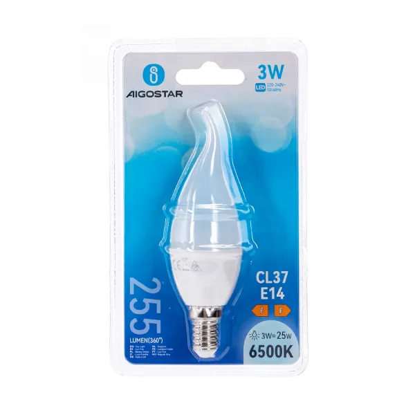 Aigostar LED 'Kerze', 3W, 270°, E14