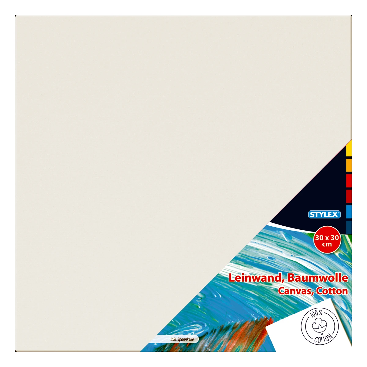 Stylex Leinwand, 30 x 30 cm