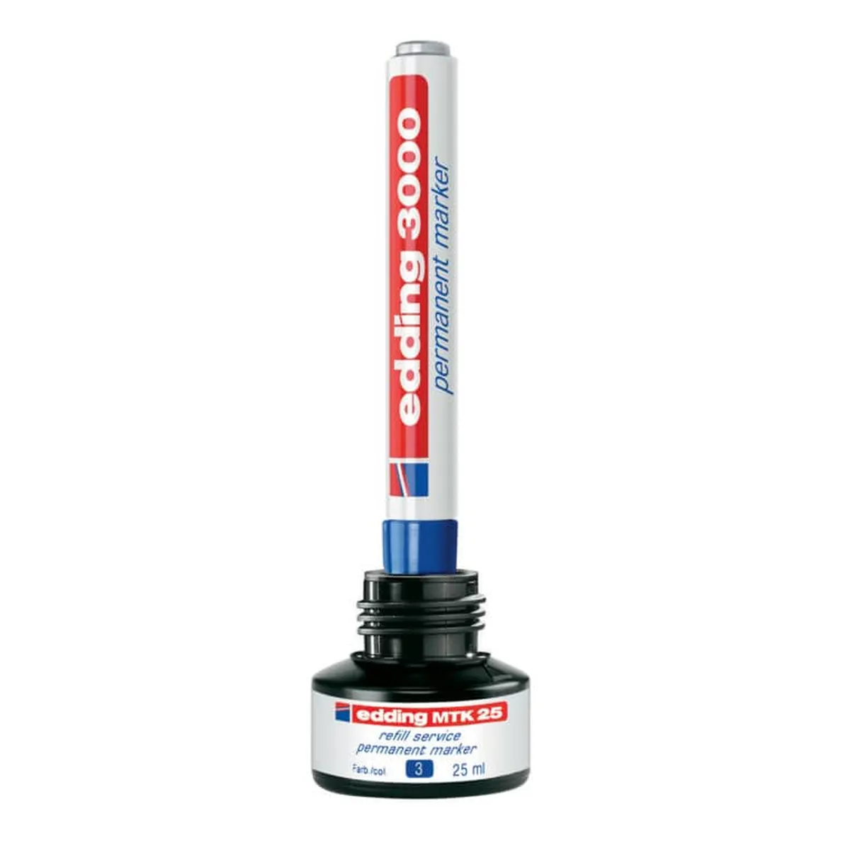 Edding 3000 Permanentmarker - nachfüllbar, 1,5 - 3 mm, dunkelbraun Edding 3000 Permanentmarker - nachfüllbar, 1,5 - 3 mm, dunkelbraun