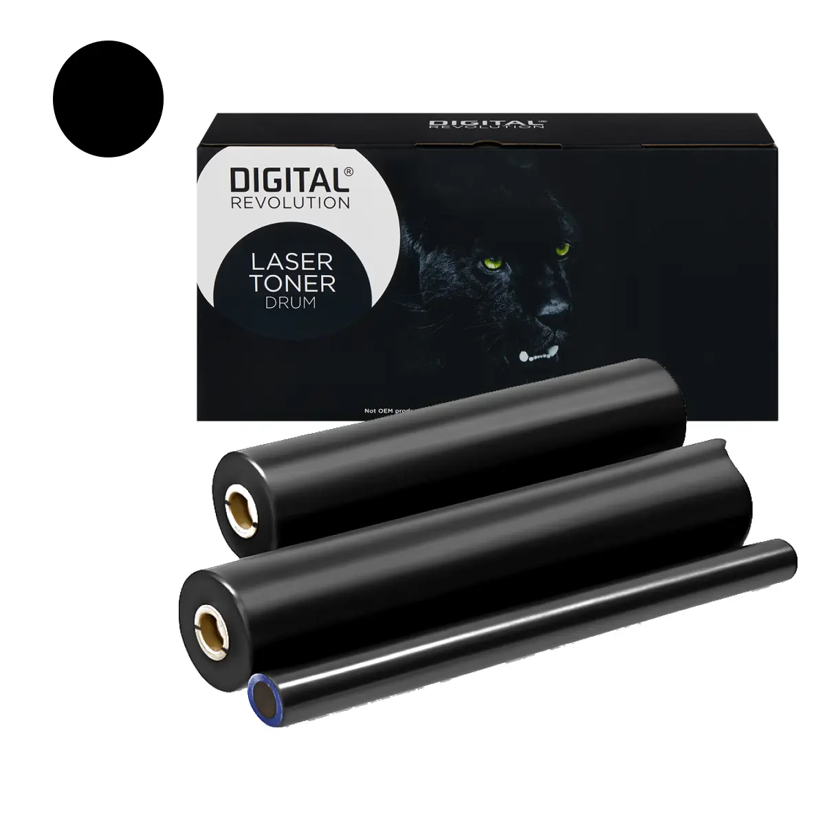 Digital Revolution Thermotransferrollen PC 302 RF 77 Meter 2 Stück