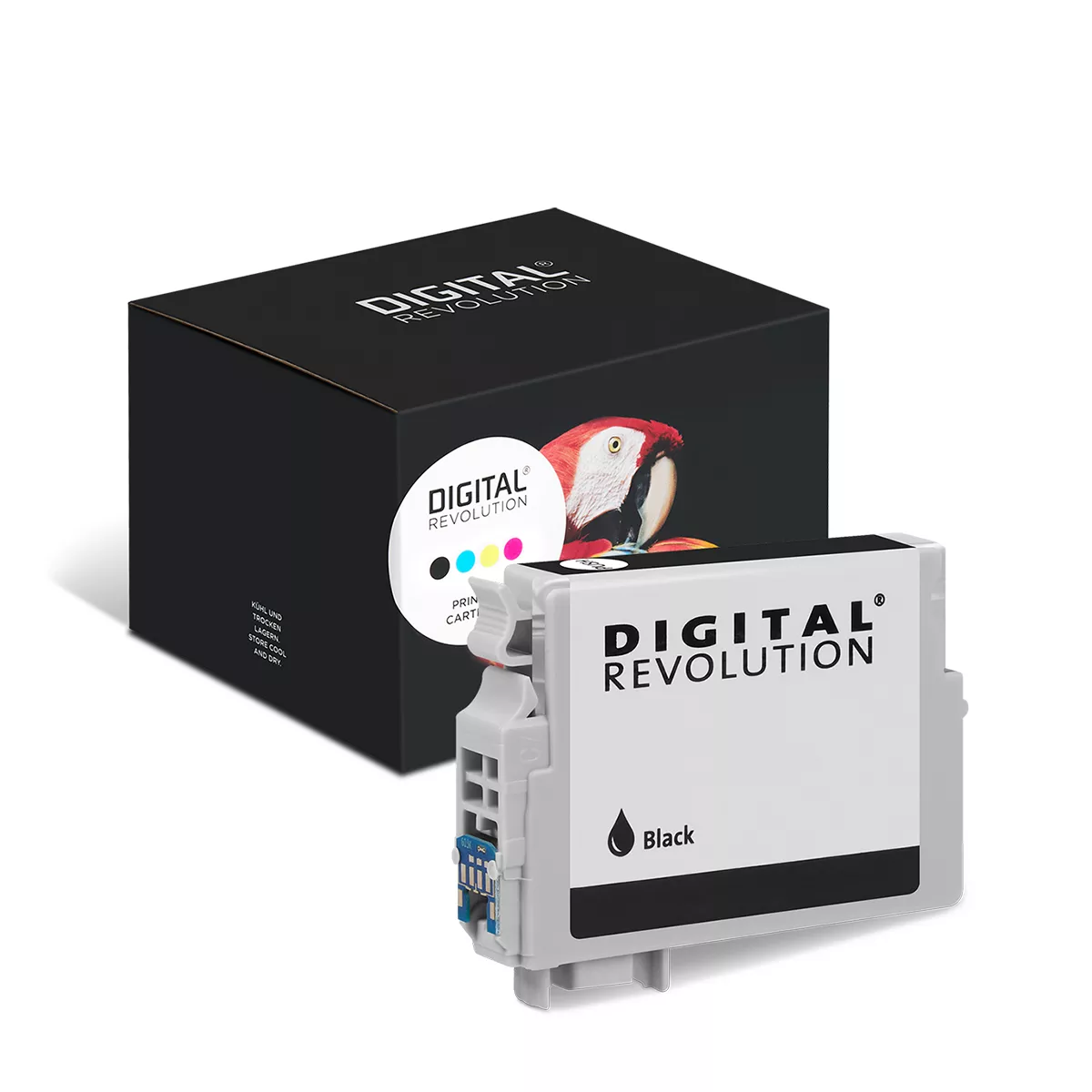 Epson 603 - alternative Patrone 'schwarz' 3,4 ml - Digital Revolution