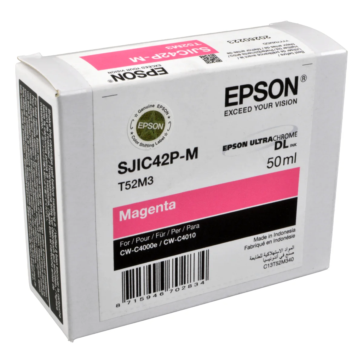 Epson Tinte C13T52M340  SJIC42P-M  magenta
