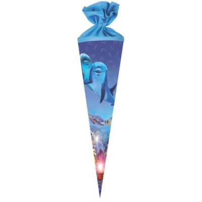 Nestler Schultüte Delfinwelten - rund, 70 cm