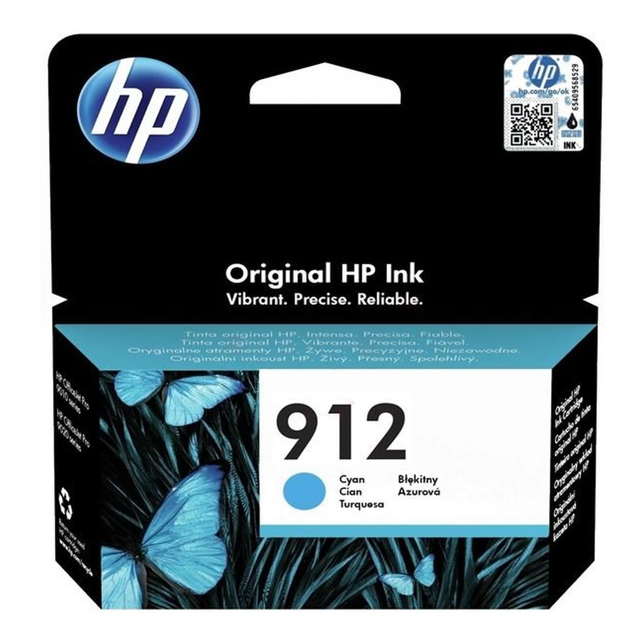 Druckerpatrone HP 912 cyan 2,93 ml | 315 Seiten (3YL77AE)