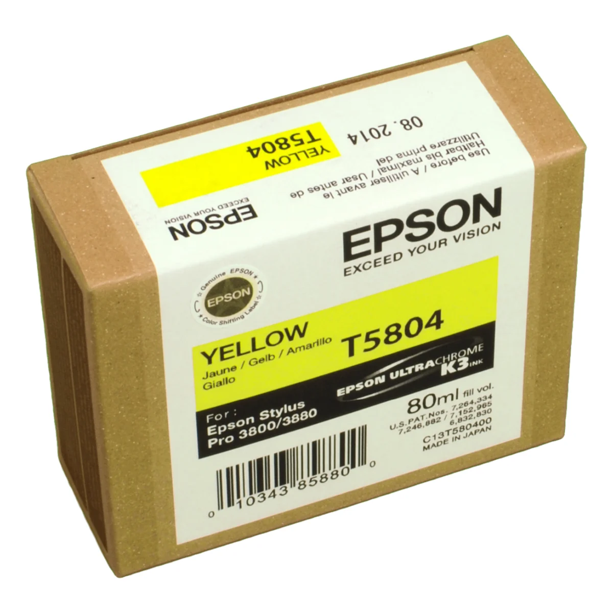 Epson Tinte C13T580400 yellow