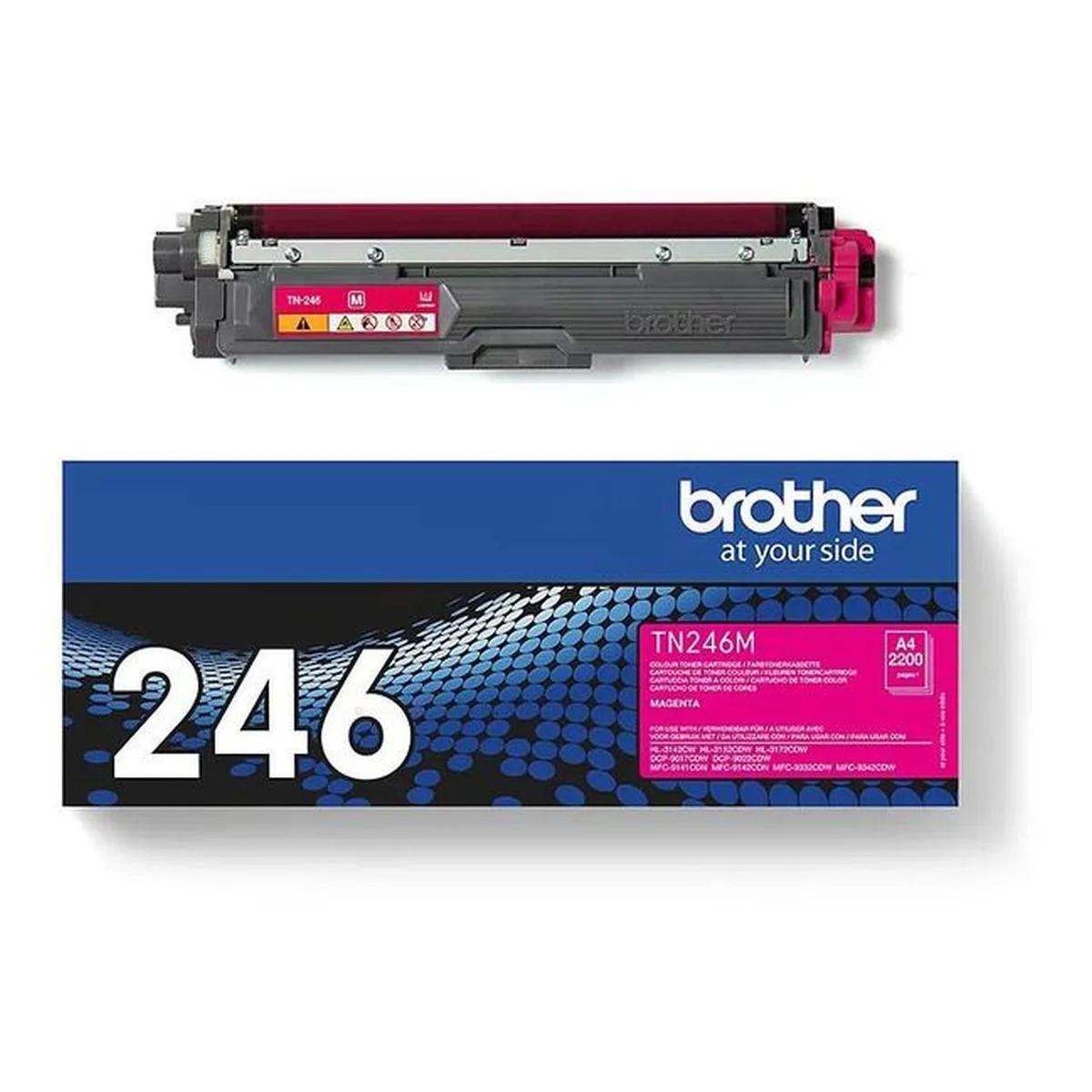 Brother TN-246M Toner magenta 2.200 Seiten
