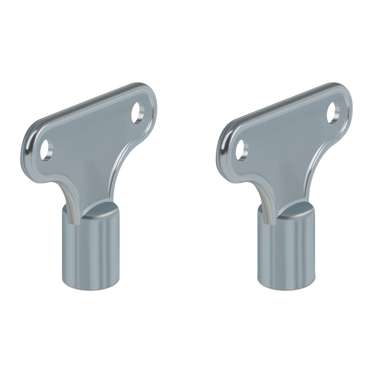 Eurotools Heizkörper-Entlüftungsschlüssel, 2 Stück