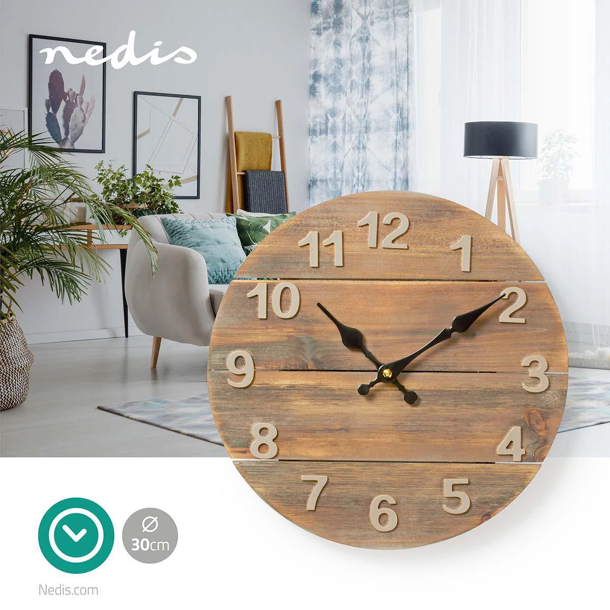 Nedis Wanduhr