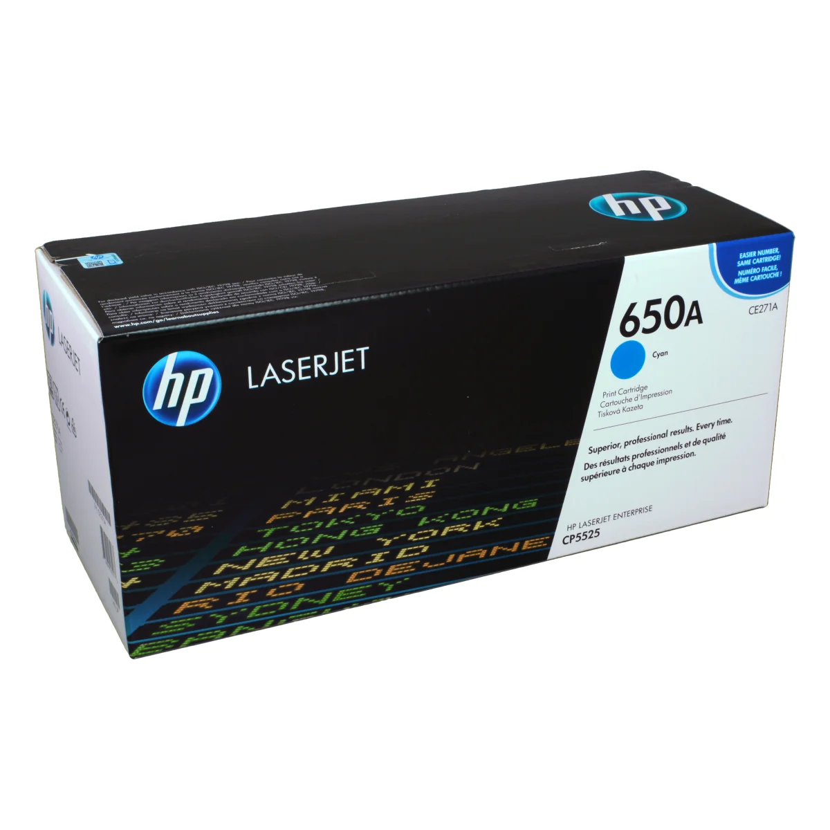 HP Toner CE271A  650A  cyan