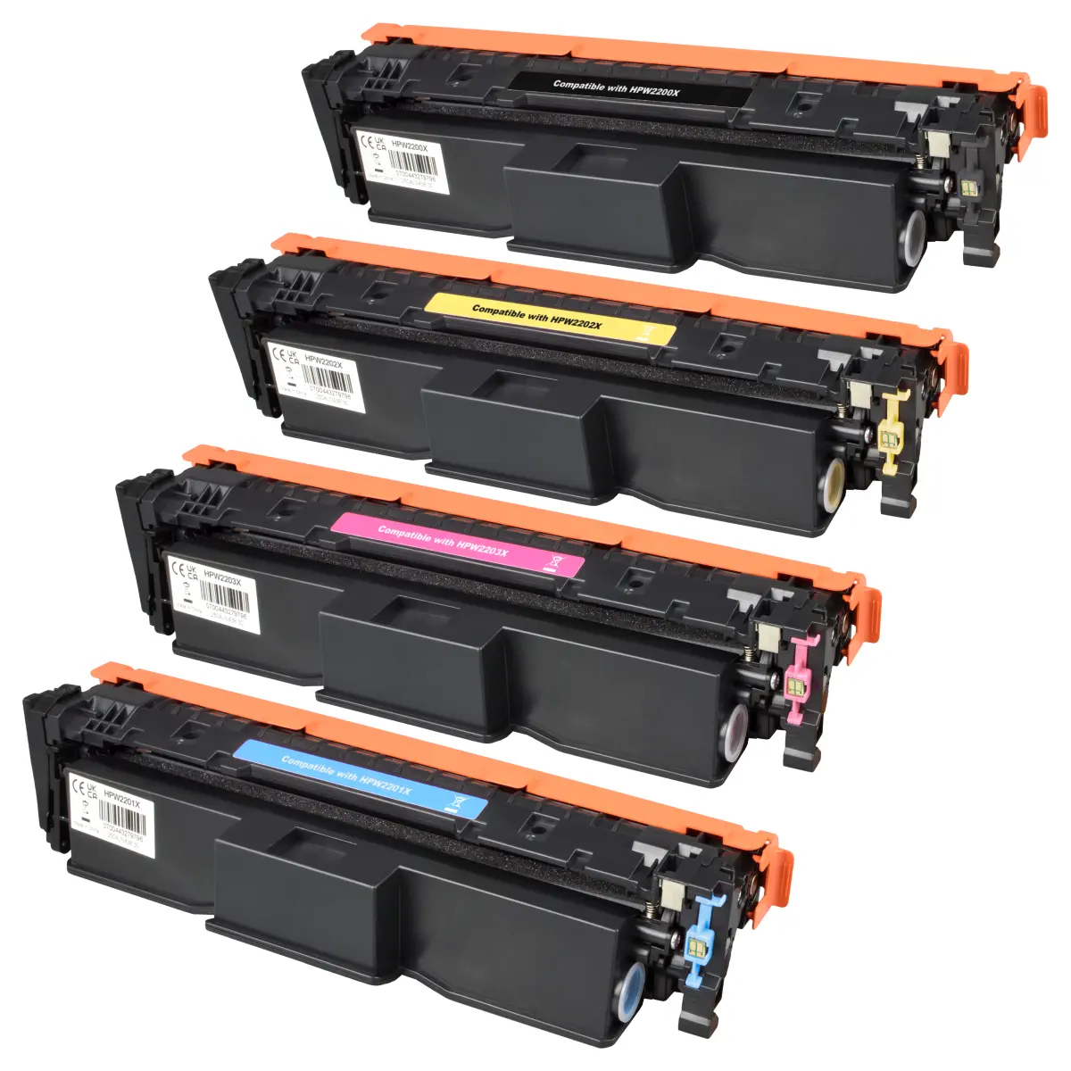 HP 220X - alternatives Toner MultiPack KCMY 1x 7.500 Seiten (K), 3x 5.500 Seiten (CMY) - Digital Revolution