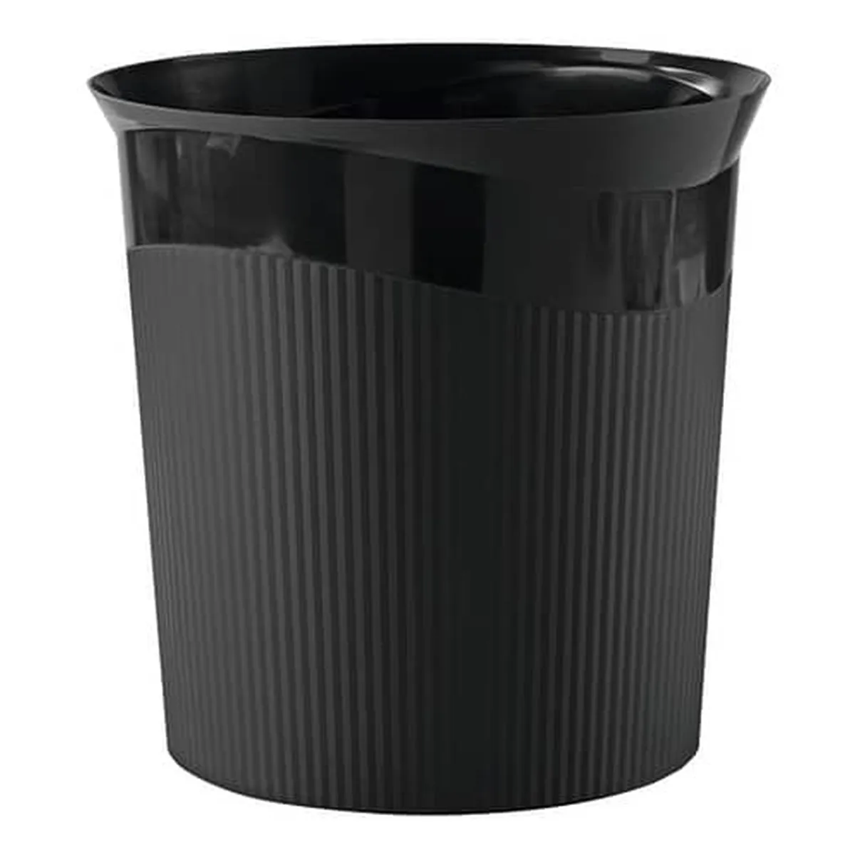 HAN Papierkorb Re-LOOP - 13 Liter, rund, schwarz