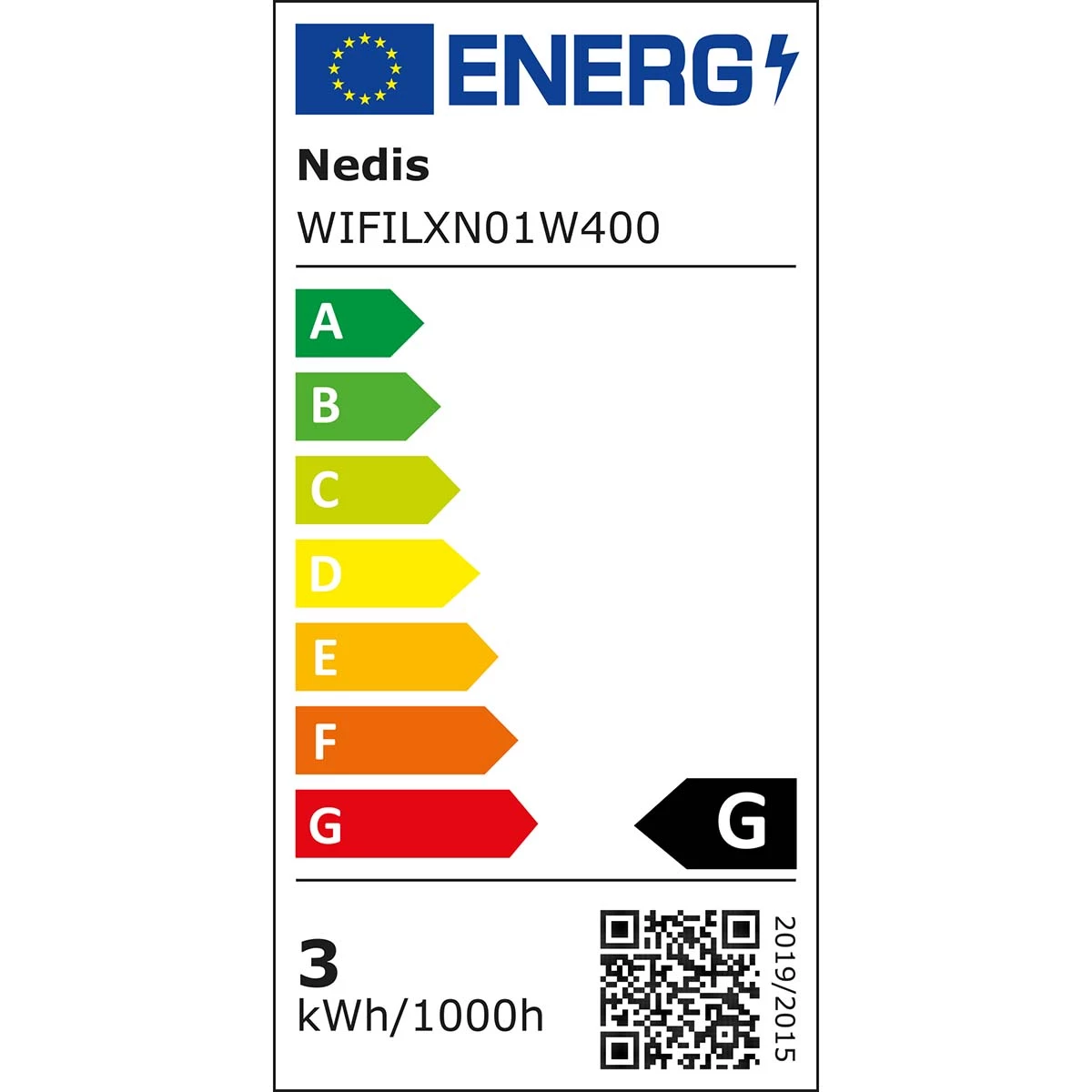 Nedis Smarte LED Netz-Lichterkette, 400 Leds
