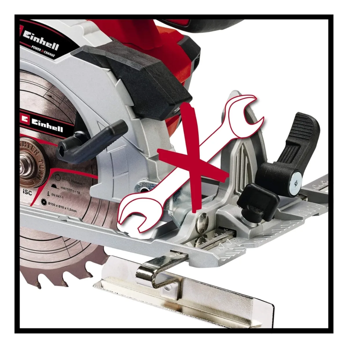 Einhell TE-CS 18/150 Li - Solo Akku-Handkreissäge