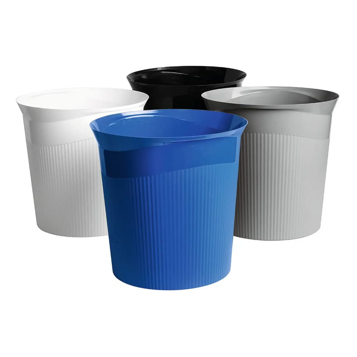HAN Papierkorb Re-LOOP - 13 Liter, rund, blau