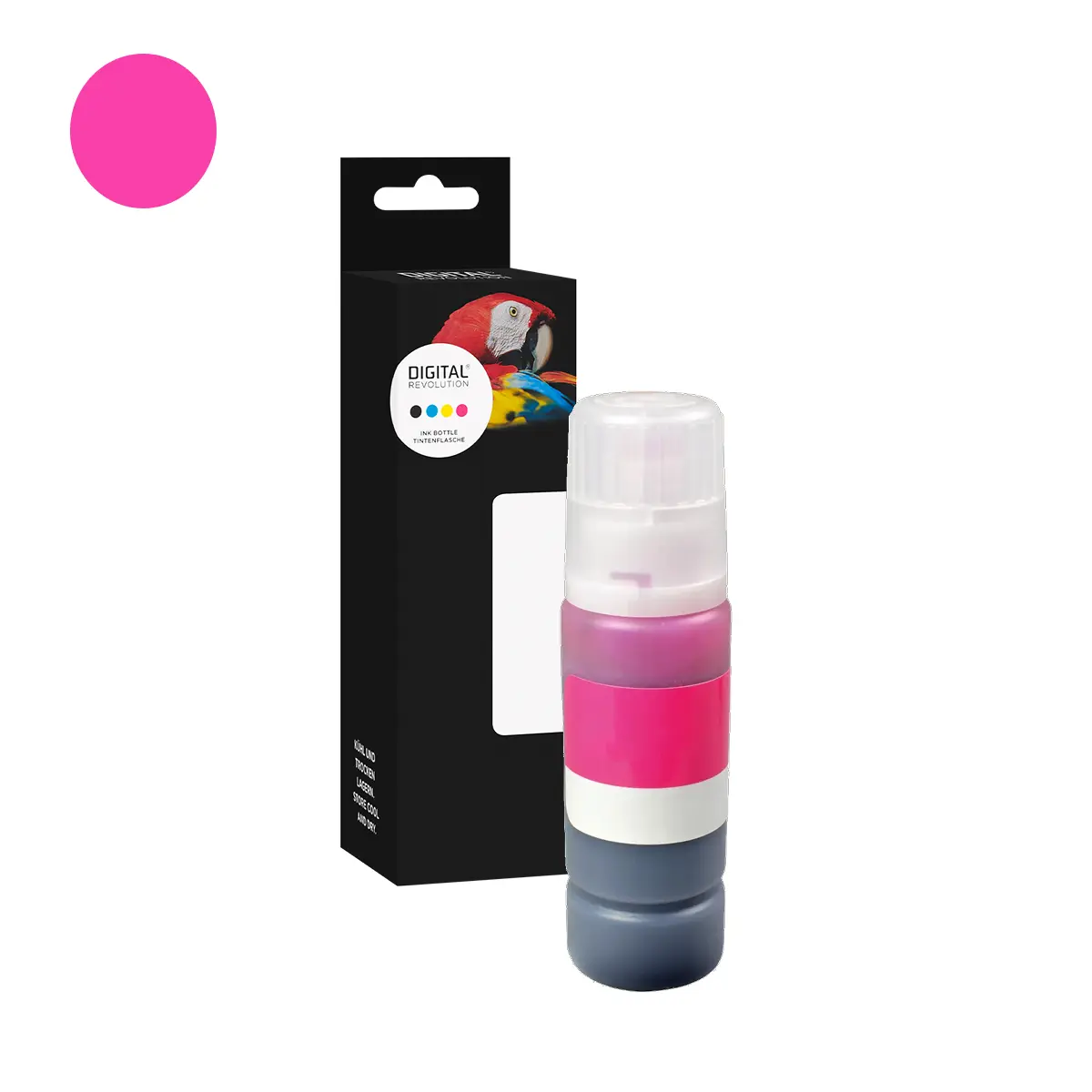 HP 31 - alternative Tinte 'magenta' 70 ml | 8.000 Seiten - Digital Revolution