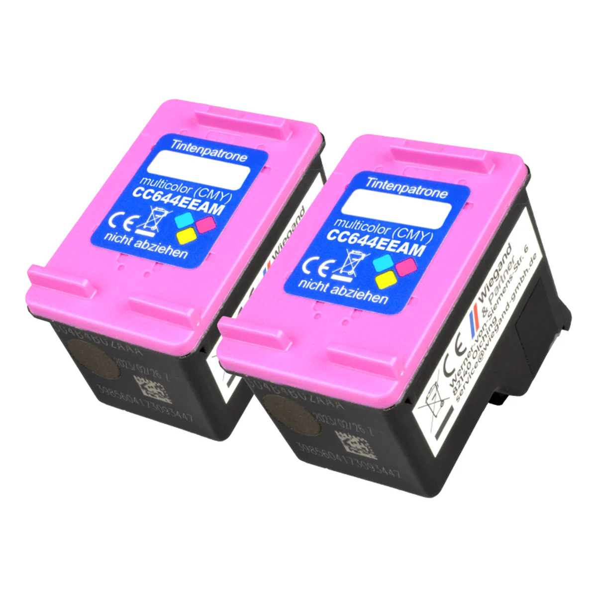 HP 300 - alternative Patronen Doppelpack farbig 2x 18 ml | 2x 450 Seiten - Digital Revolution