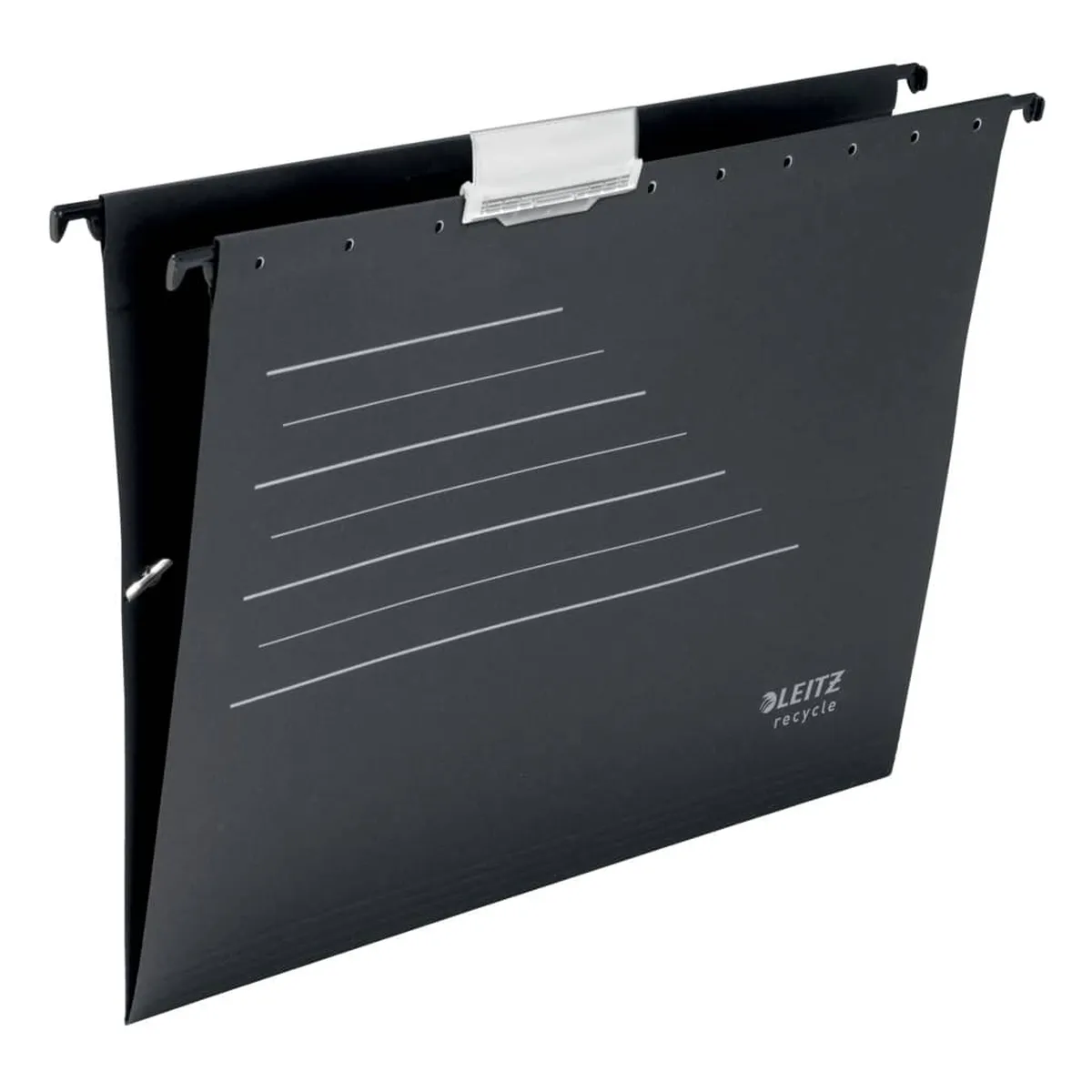 Leitz Hängemappe Alpha® Recycle - A4, Karton (RC), schwarz