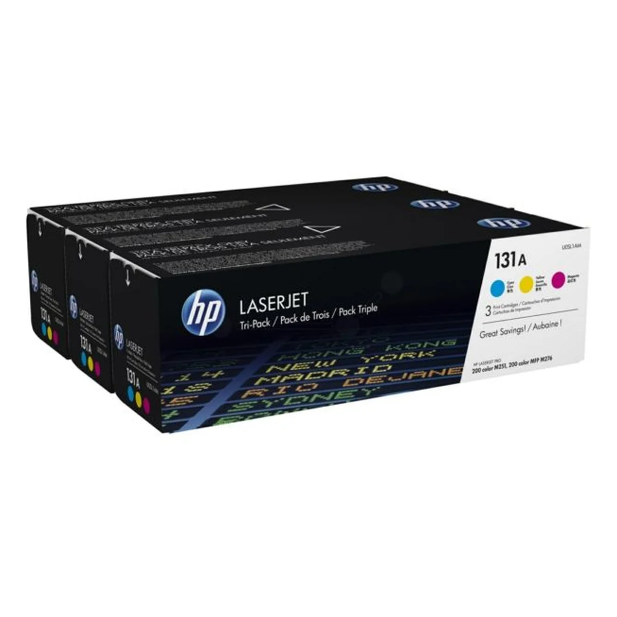 HP 131A Toner MultiPack cyan magenta gelb (U0SL1AM)