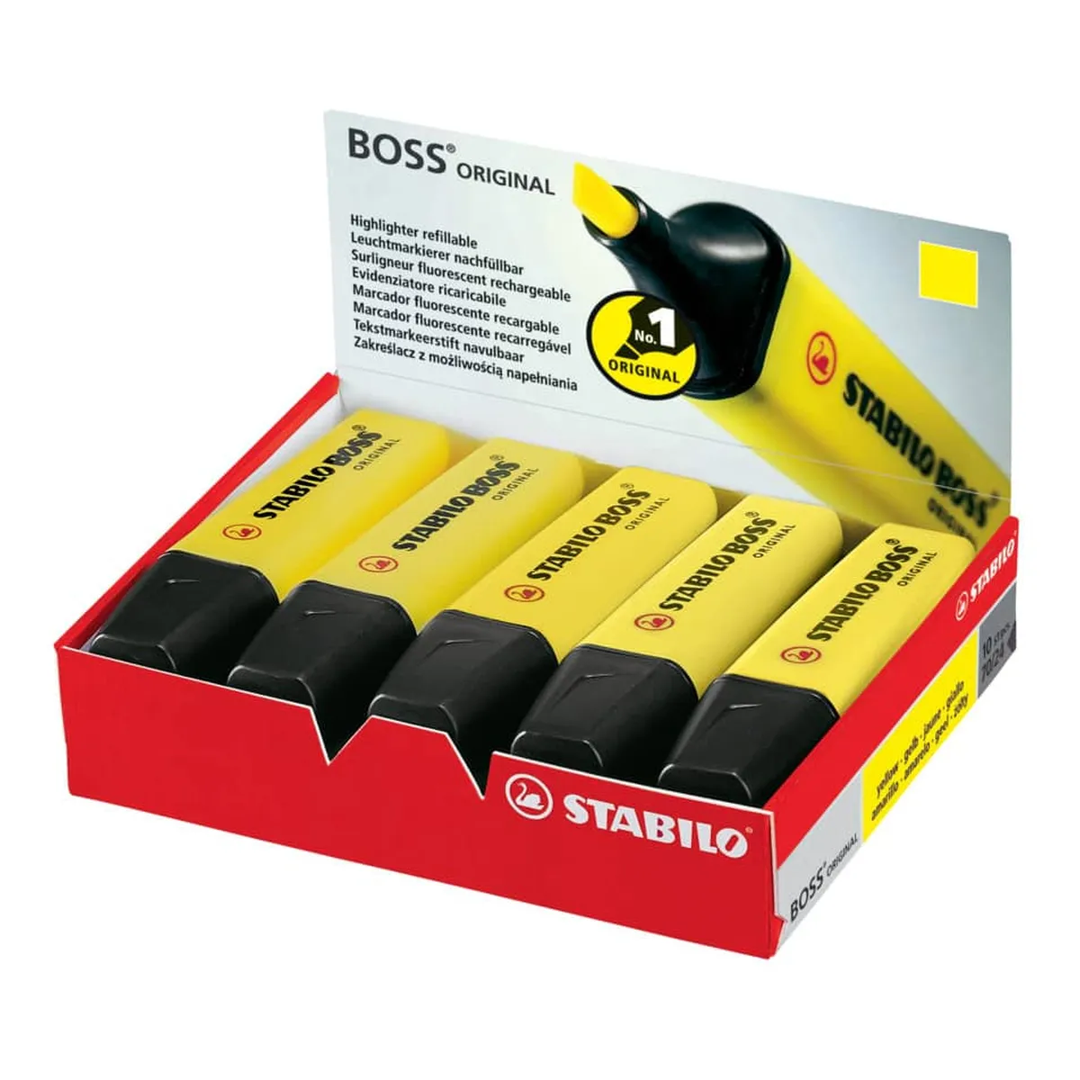 Stabilo Textmarker - BOSS ORIGINAL - Einzelstift - gelb