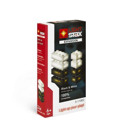 STAX® Erweiterungs Pack - schwarz & weiß - LEGO®-kompatibel