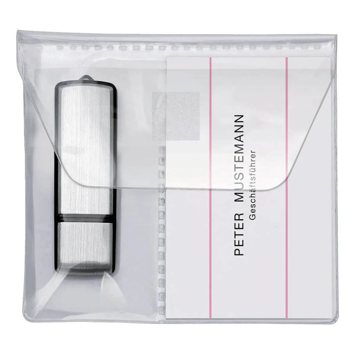Veloflex USB Stick-Hüllen zum Einkleben - 5 Stück