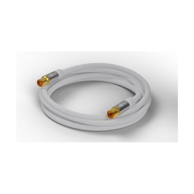 Goobay TV Antennenkabel (135 dB typ), 4x geschirmt