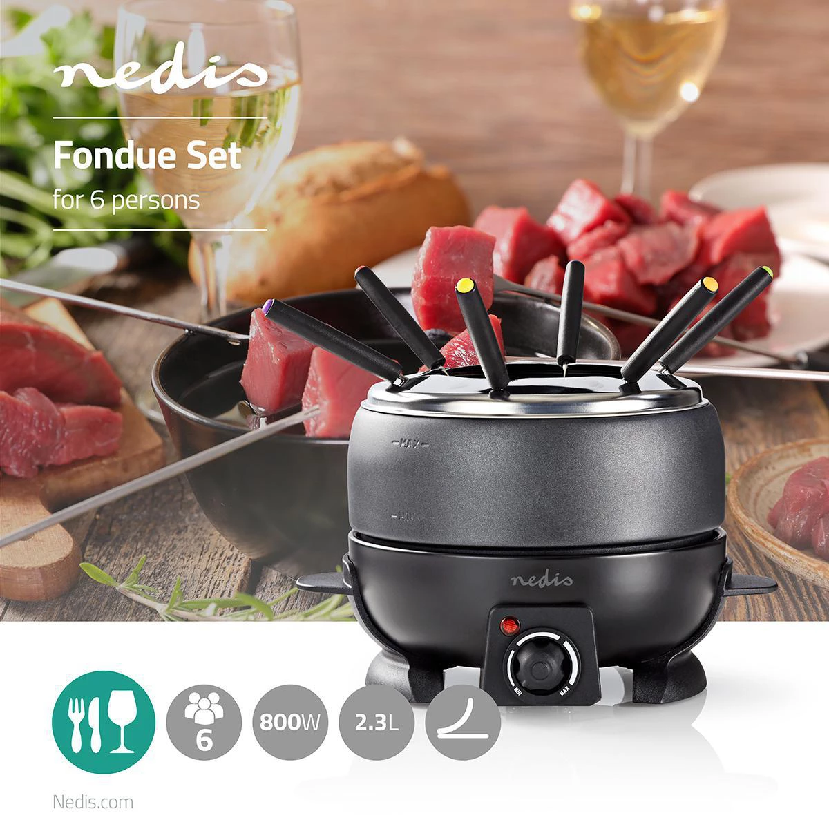 Nedis Fondue-Set