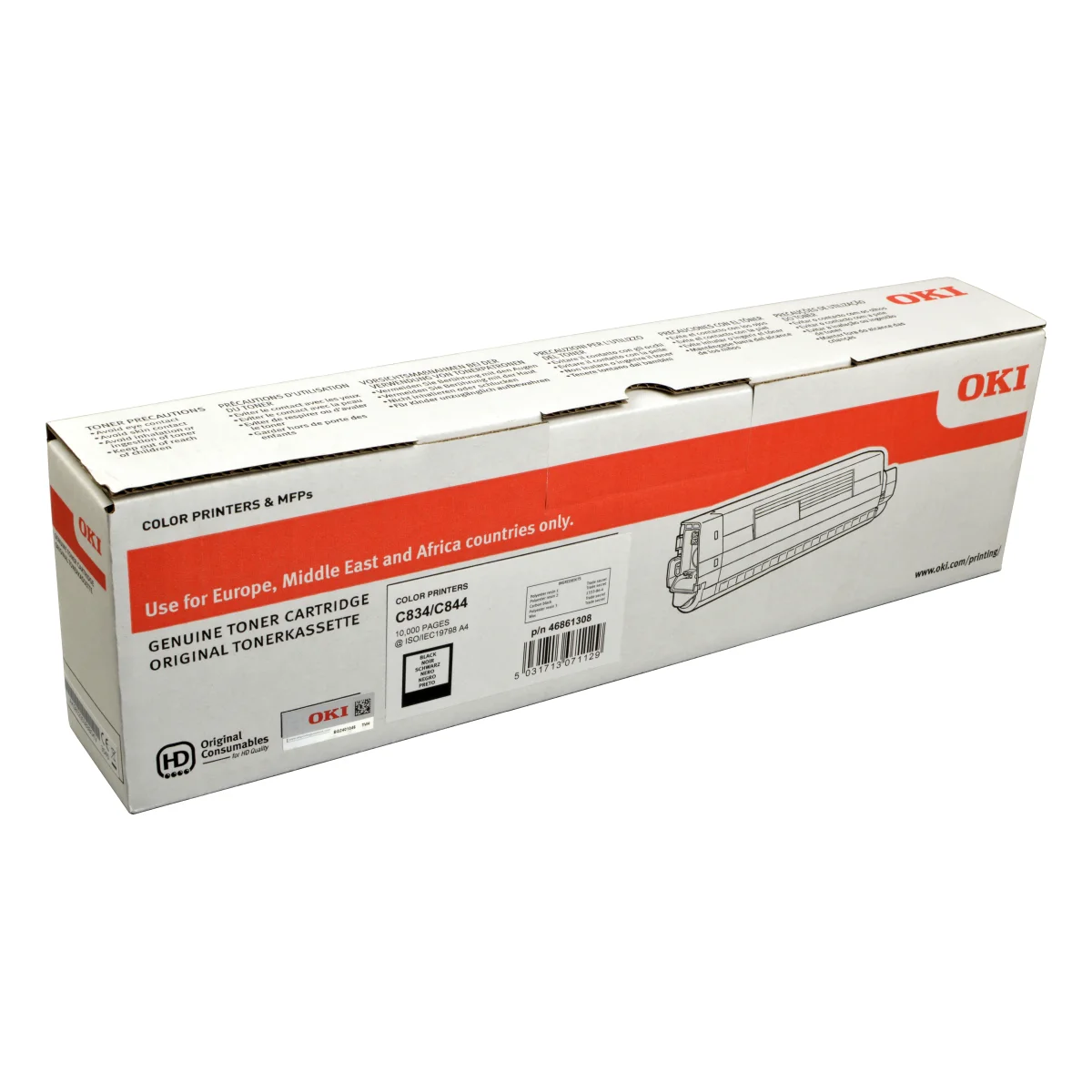 Oki Toner 46861307  cyan