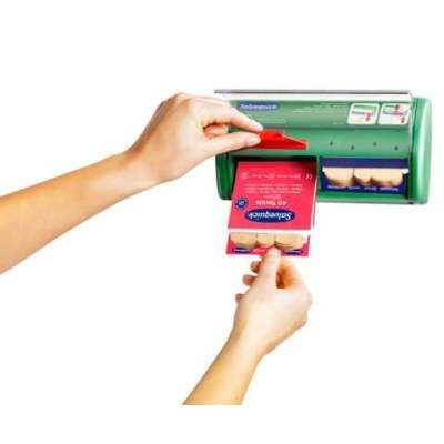 Pflasterspender - 85 Pflaster gefüllt