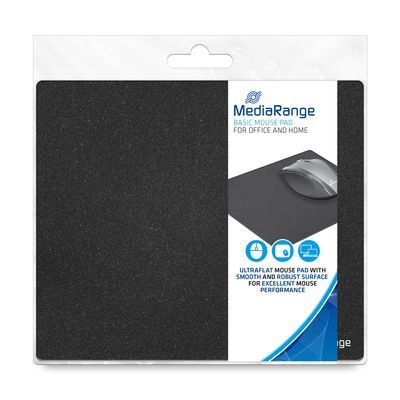 MediaRange Mausunterlage schwarz