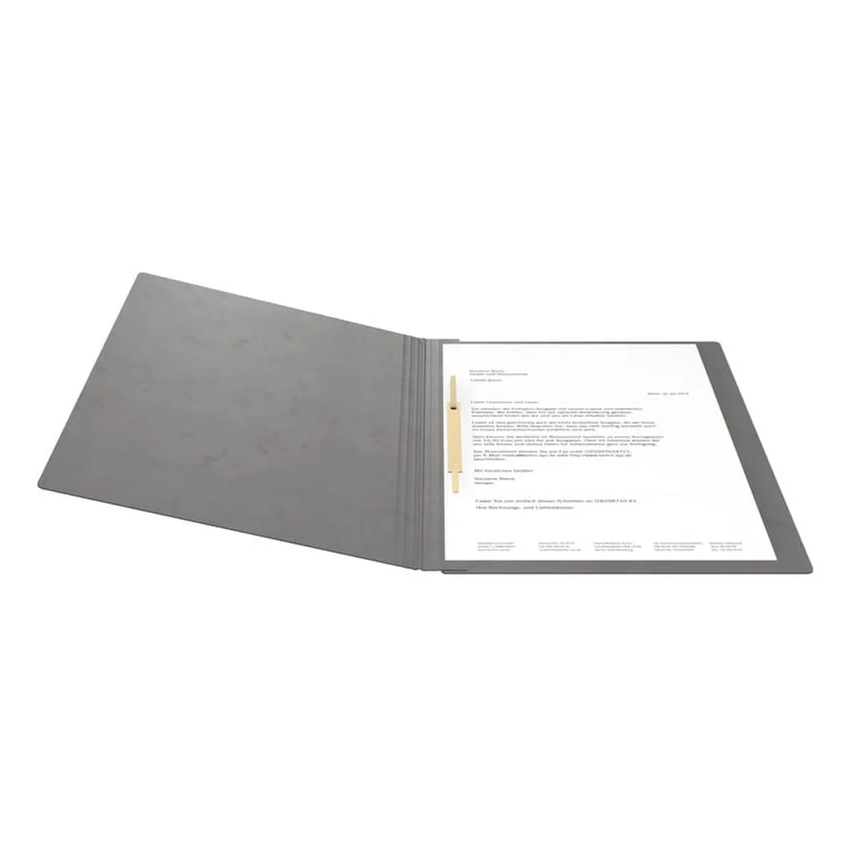 EXACOMPTA Schnellhefter - A4, 350 Blatt, Colorspan-Karton, 355 g/qm, grau