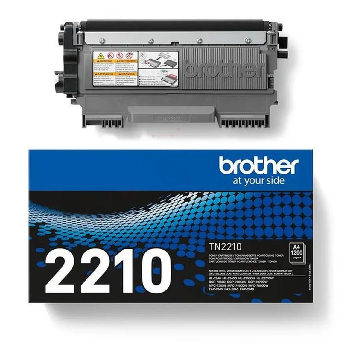 Brother TN-2210 Toner schwarz 1.200 Seiten