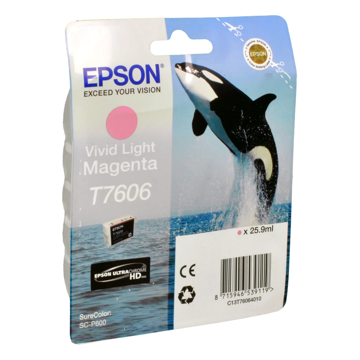 Epson Tinte C13T76064010  Vivid Light Magenta T7606