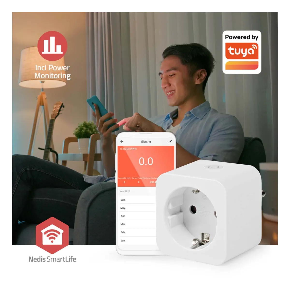 Nedis SmartLife Smart Stecker Nedis SmartLife Smart Stecker