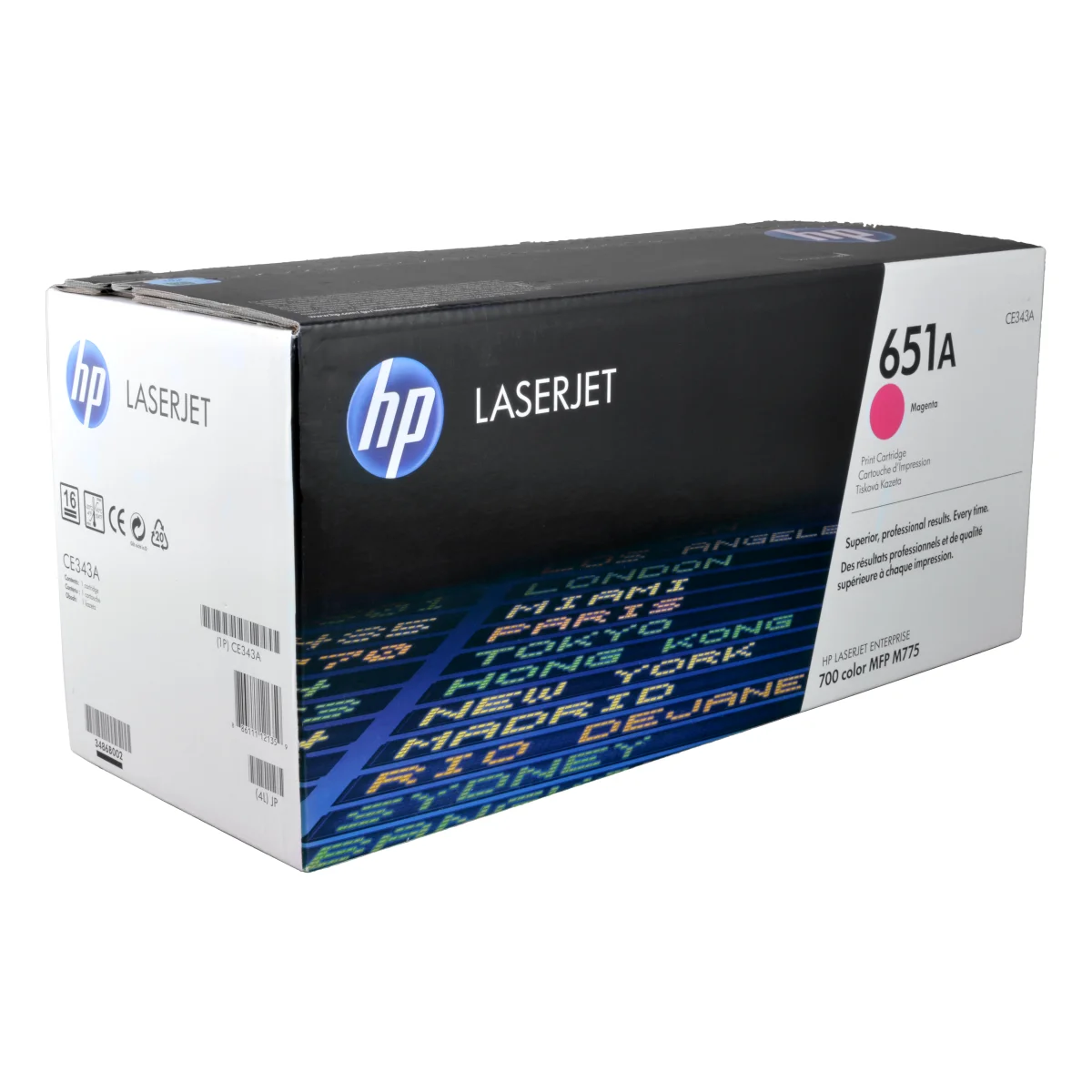 HP Toner CE343A  651A  magenta