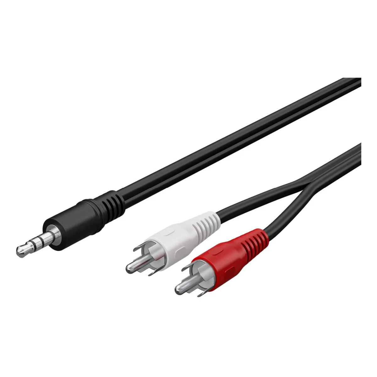 Goobay Audiokabel, 2x Cinch/Klinkenstecker, 3,0 m