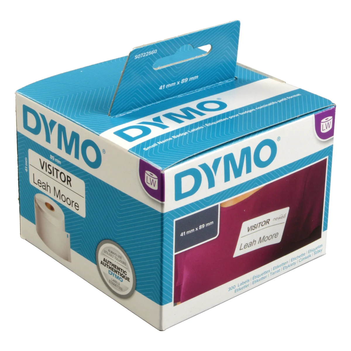 Dymo Labelwriter-Etiketten 11356 (S0722560) weiß, 41 x 89mm, 300 St.