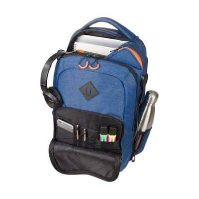 walker Schulrucksack Wizzard College - navy melange