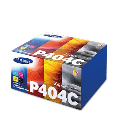 Samsung Toner MultiPack 'CLT-P404C' BCMY 4.500 Seiten