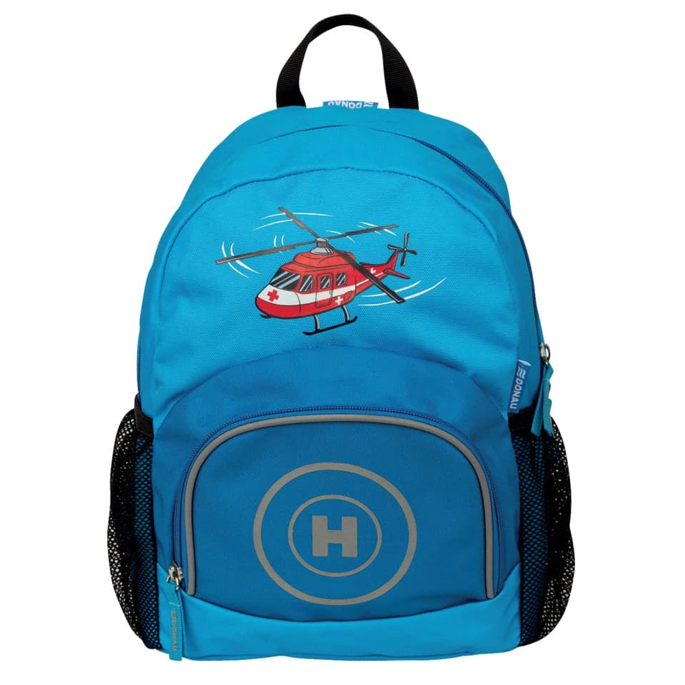 Kinderrucksack Hubschrauber - 22 x 32 x 11 cm