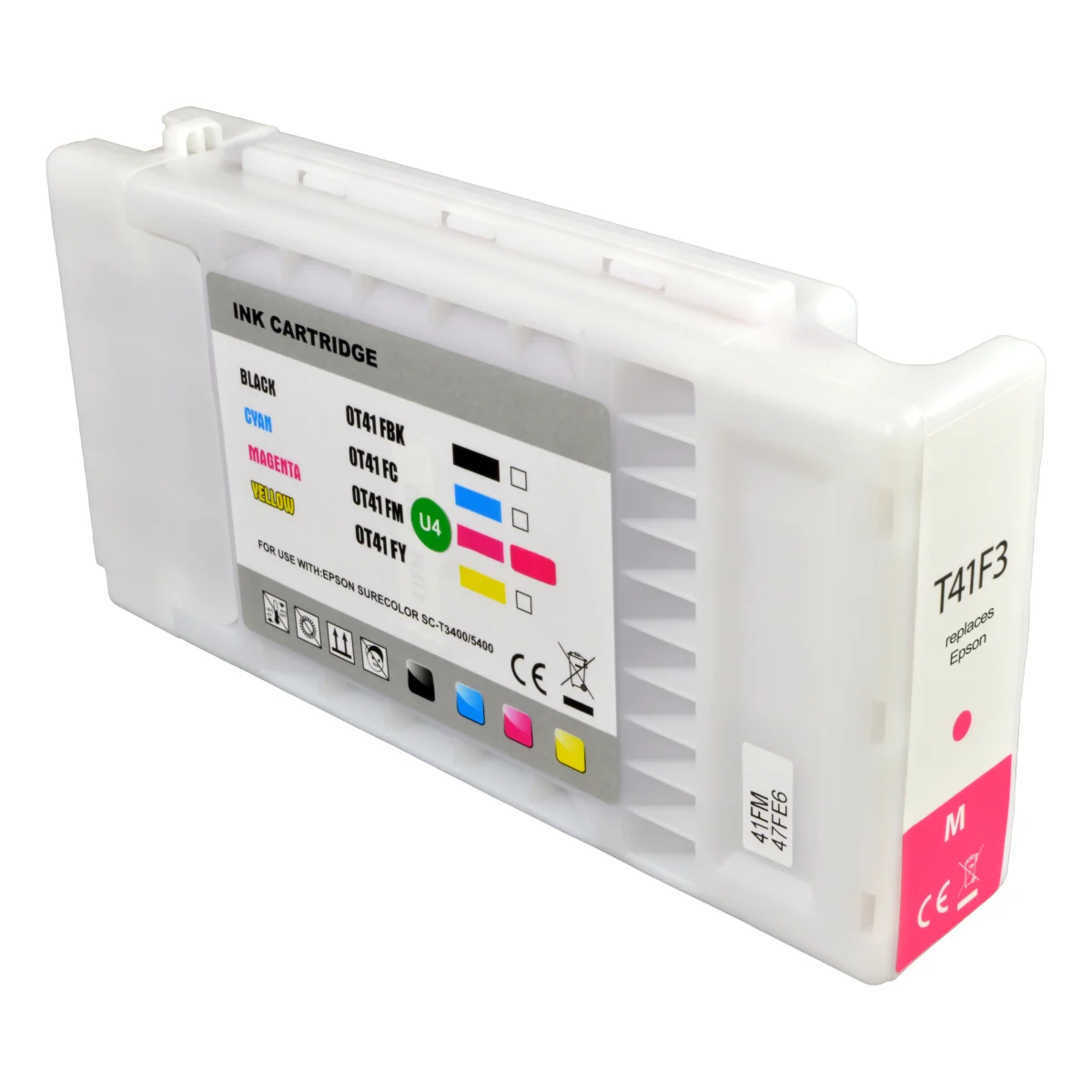 Epson T41F3 - alternative Patrone 'magenta' 350 ml - Digital Revolution