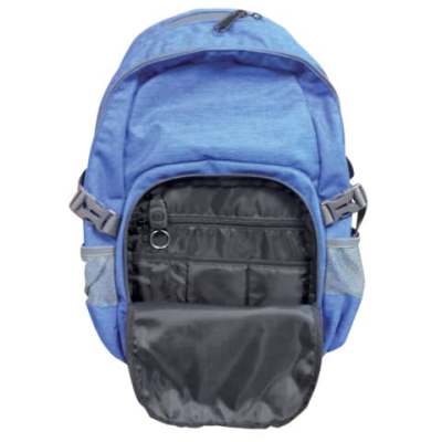 DONAU Schulrucksack Uni - lila