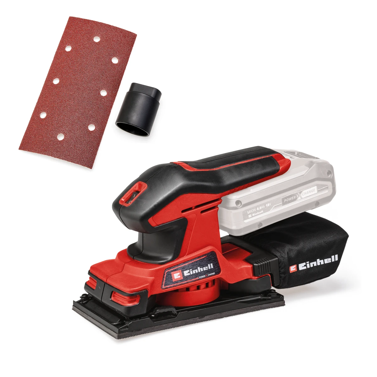 Einhell Akku-Schwingschleifer TC-OS 18/187 Li Solo Einhell Akku-Schwingschleifer TC-OS 18/187 Li Solo