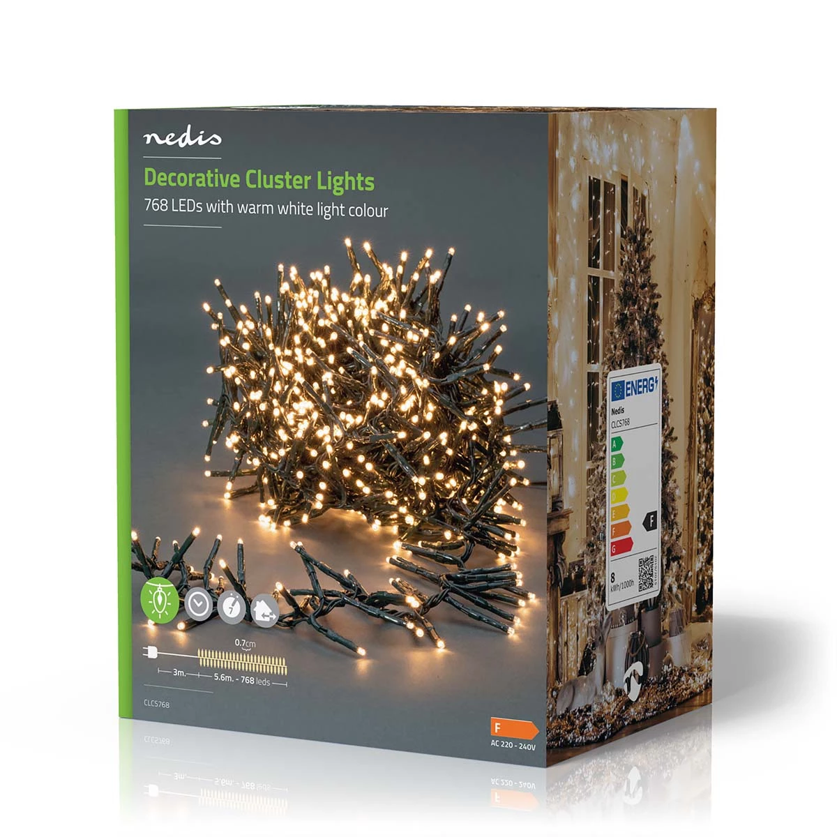 Nedis LED Lichterkette, 5,6m Nedis LED Lichterkette, 5,6m