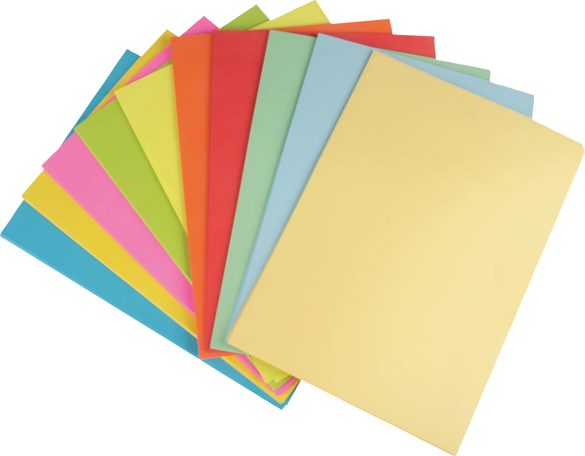 Stylex Farbiges Papier, DIN A4, 250 Blatt