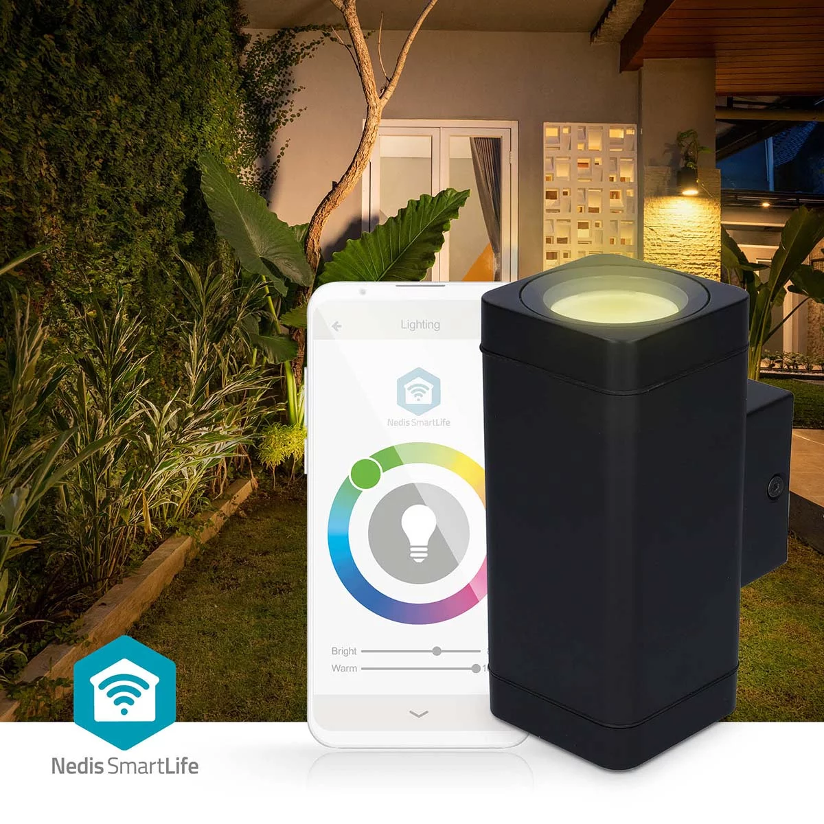 Nedis Smartlife-Außenleuchte Nedis Smartlife-Außenleuchte