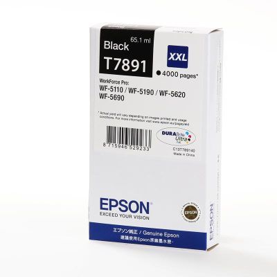 Epson Druckerpatrone 'T7891XXL' schwarz 65 ml