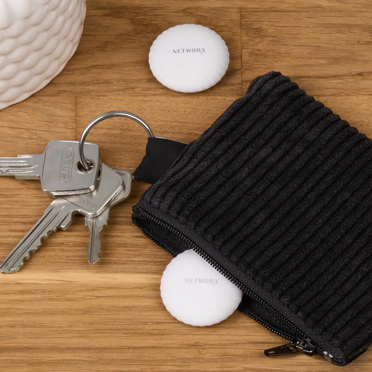 Networx Smart Tags Schlüsselfinder 4er Set – Apple Find Me   